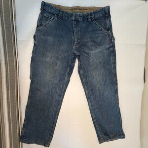 DULUTH FLEX BALLROOM JEANS RELAXED FIT--38x30--EUC